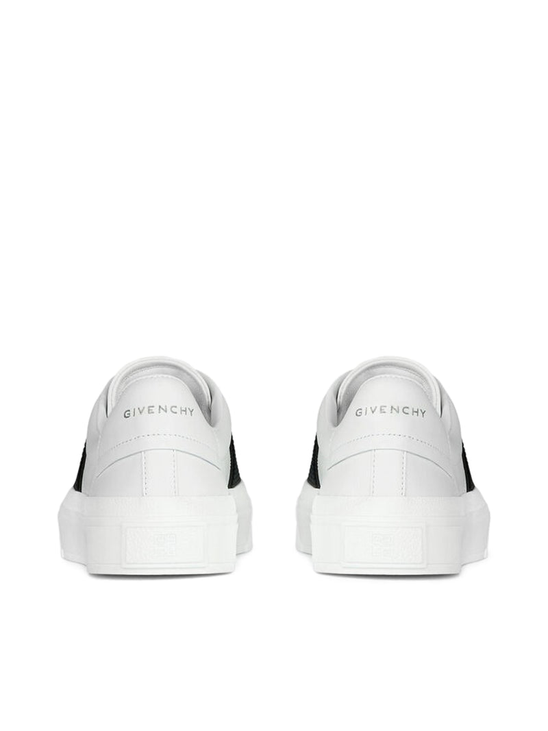 Givenchy Men's G4 Bicolor Leather Low-Top Sneakers - Bergdorf Goodman